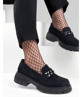 Skotnicki naiste mustad kingad (loafers) DP-3-Y22BL